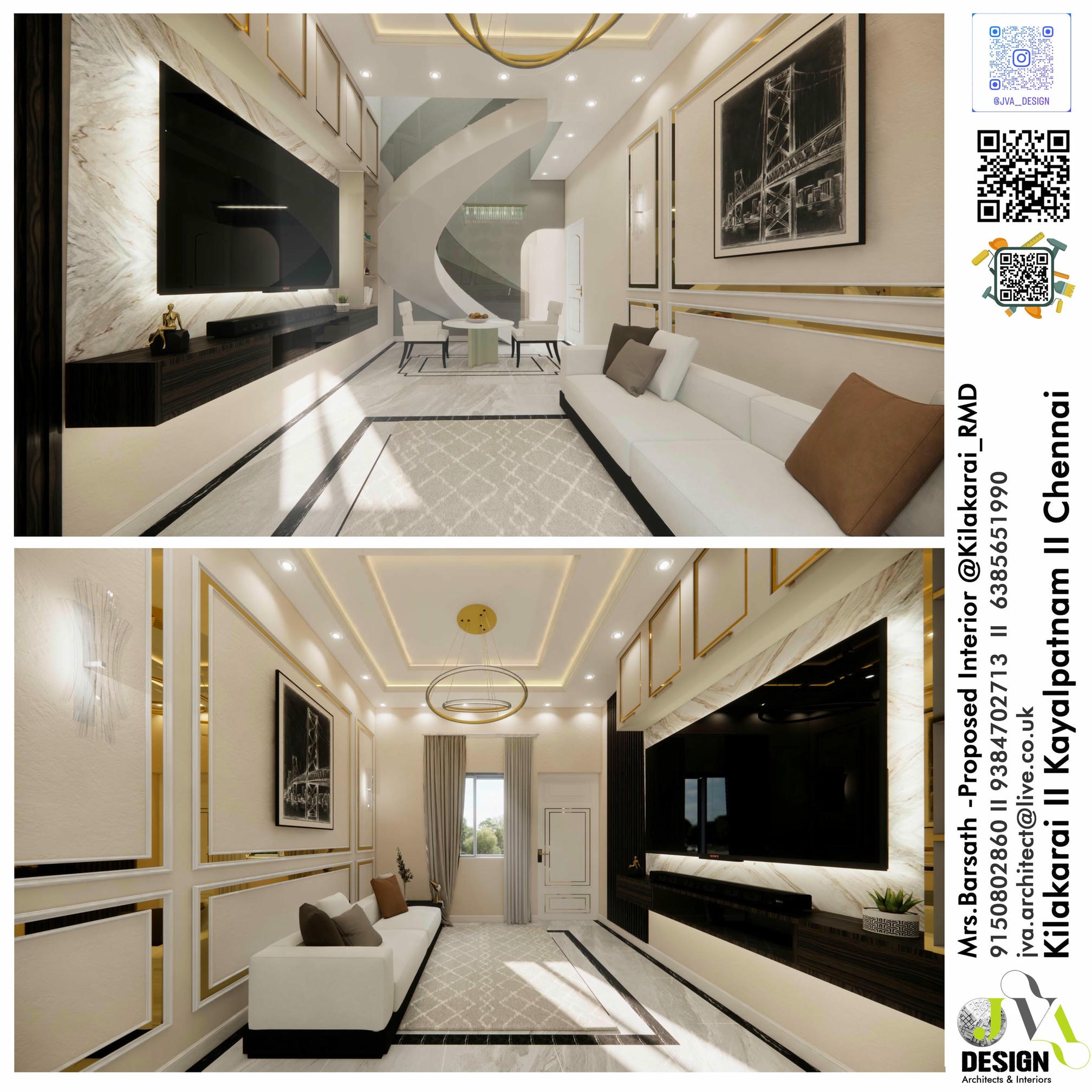 Mrs. Barsath Residence (Elevation 1)